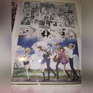 Fruits Basket Watercolor Art Print